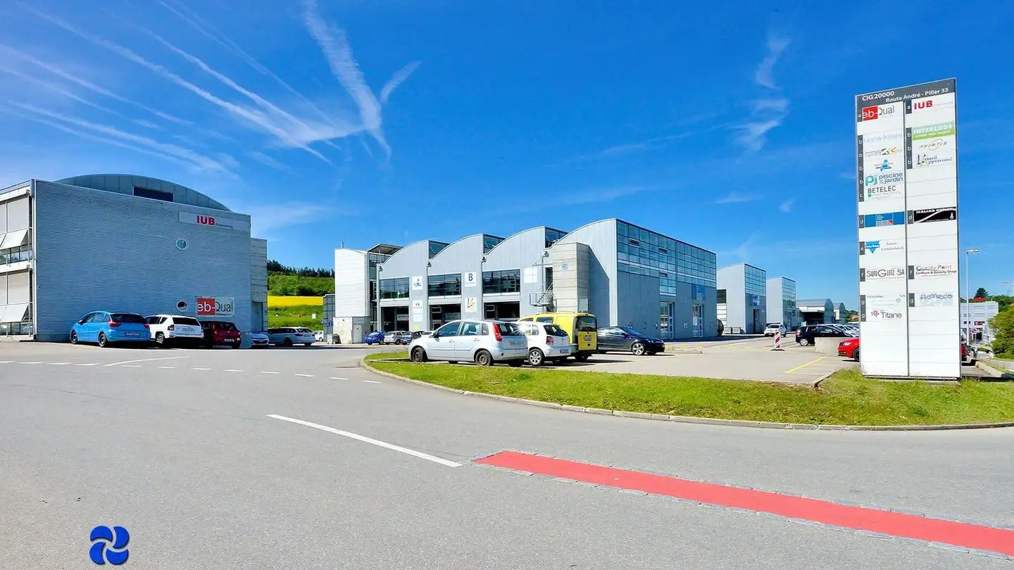 Negozio in affitto - Route André-Piller 33b, 1762 Givisiez