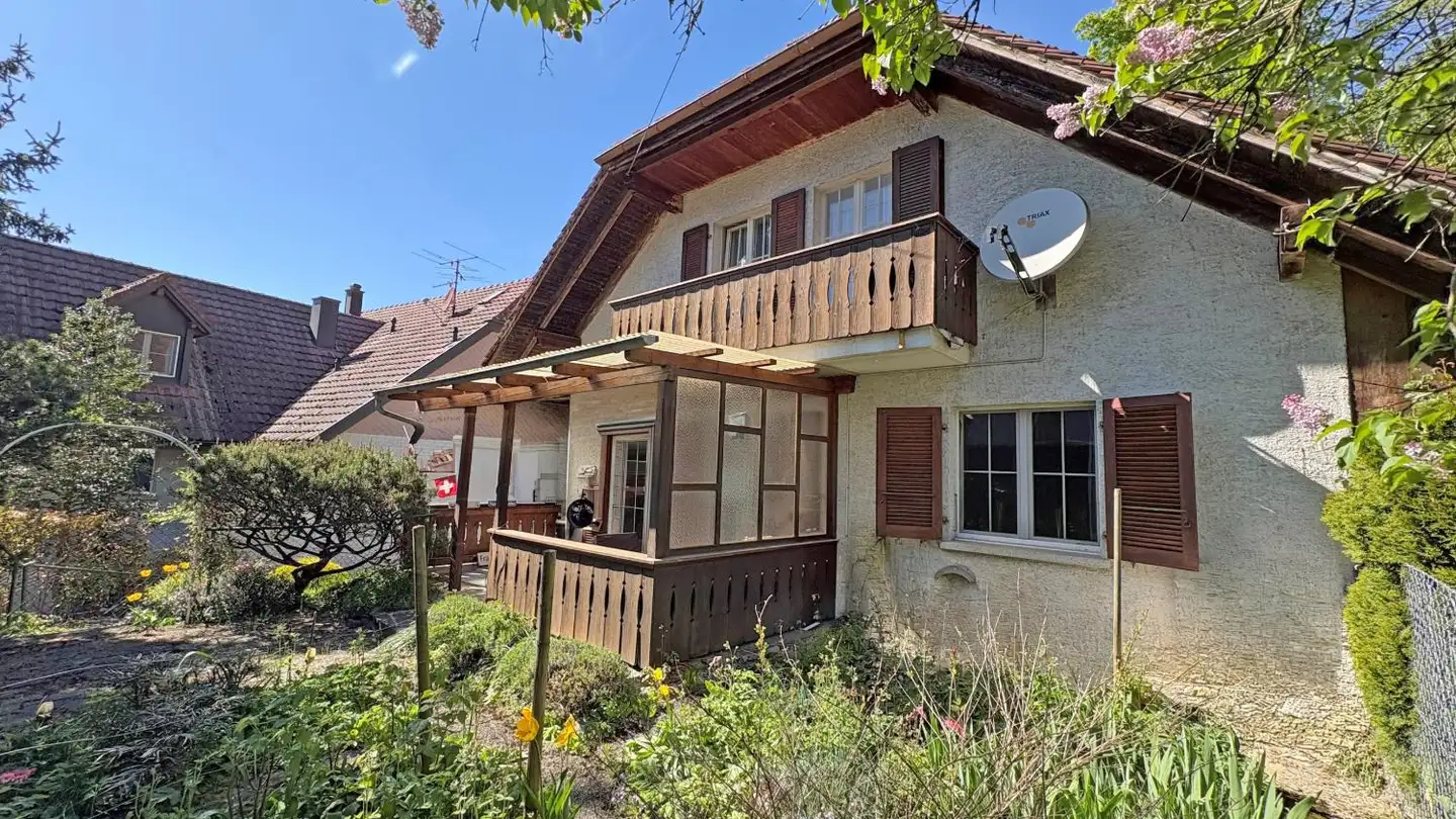 Maison individuelle à vendre - Grissachstrasse 18, 1797 Münchenwiler