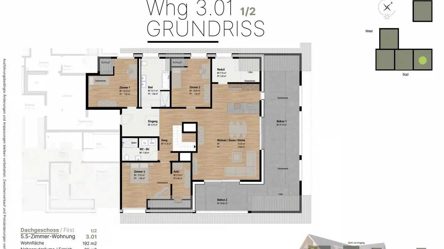 Duplex for sale - Grubstrasse 3a, 9515 Hosenruck - Photo 3
