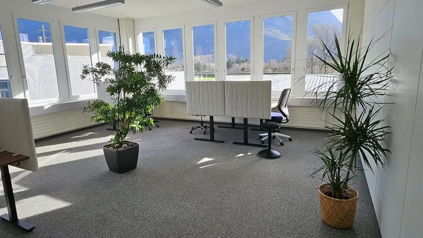 Bürofläche mieten - Fährhüttenstrasse 21, 9477 Trübbach