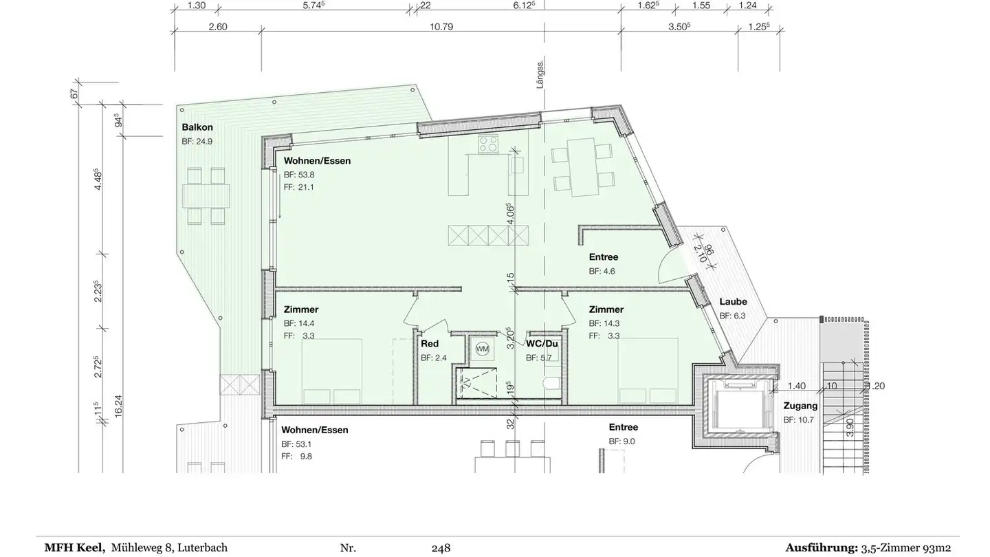 Appartement à louer - Mühleweg 8, 4542 Luterbach - Photo 3