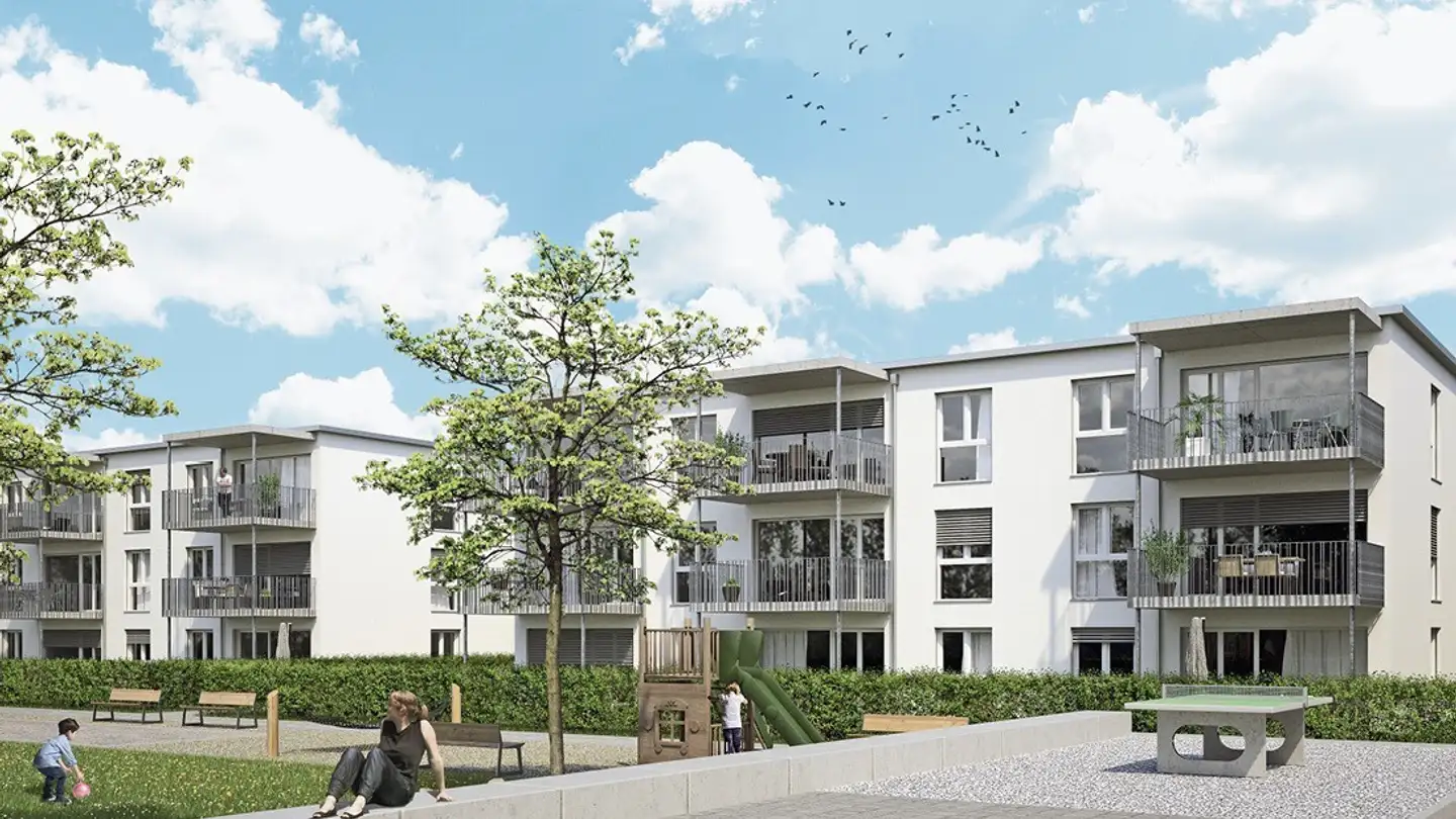 Appartement à louer - Mittelstrasse 17, 2558 Aegerten