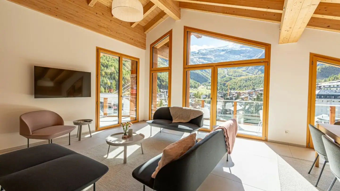 Dachgeschosswohnung kaufen - Untere Dorfstrasse 27, 3906 Saas-Fee - Foto 4
