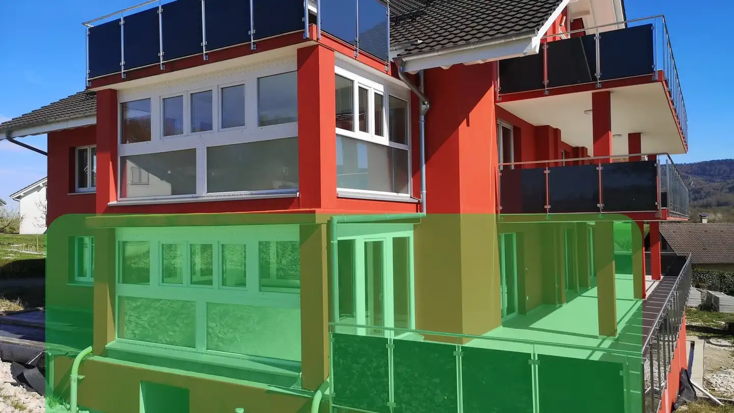Appartamento a gradini in affitto - Rue Du Soleil 7, 2907 Rocourt