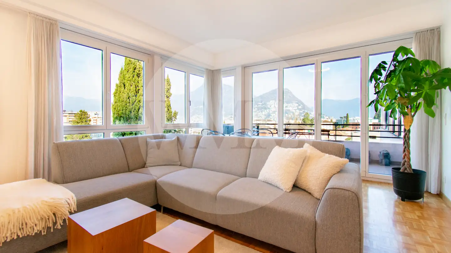 Dachgeschosswohnung mieten - Via Sorengo, 6900 Lugano