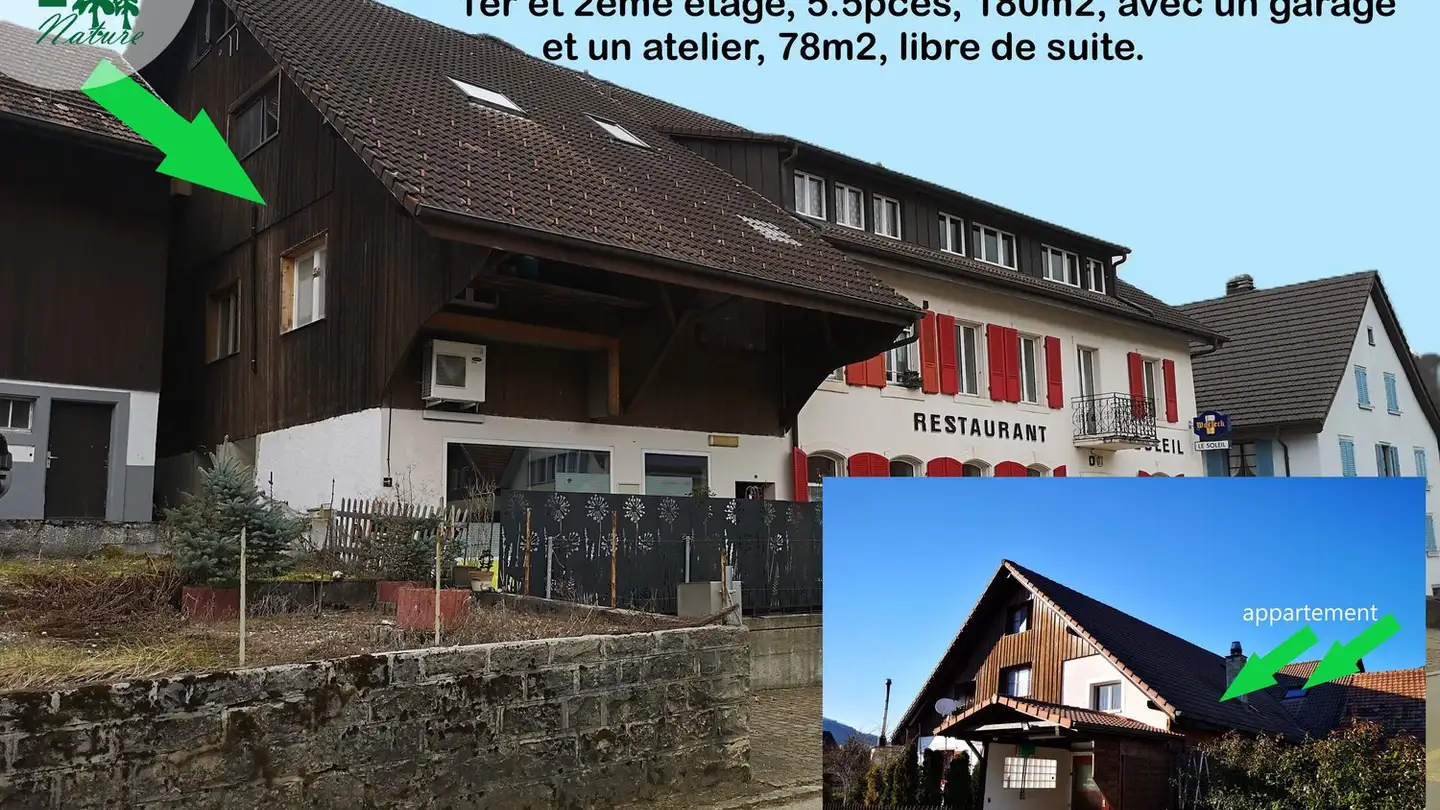 Duplex in vendita - Chemin Sur Le Bois 1, 2812 Movelier
