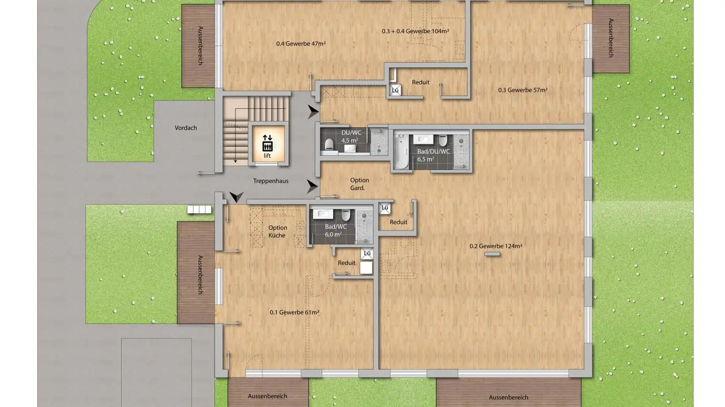 Commerciale in affitto - Bahnhofstrasse 50, 8854 Siebnen - Foto 3