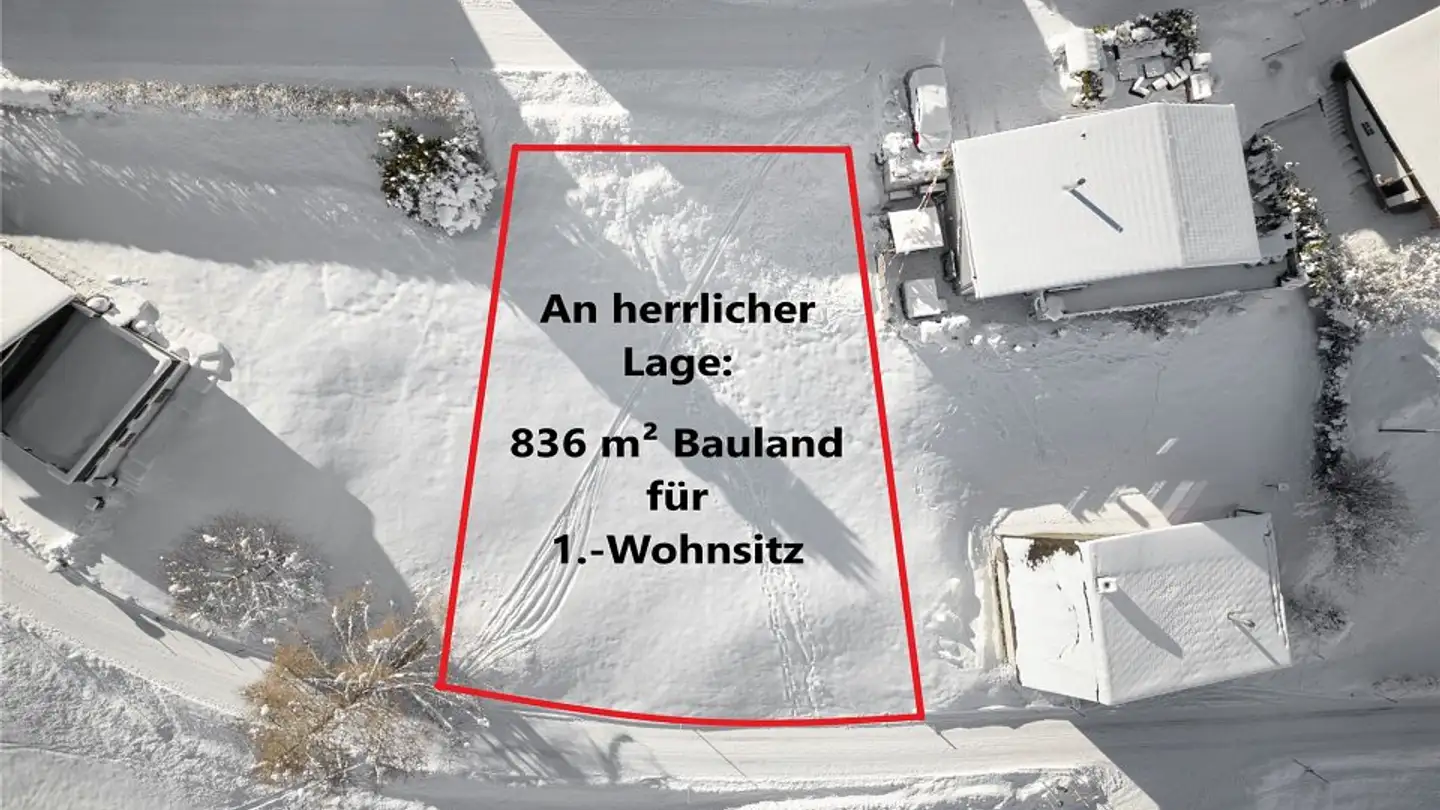 Constructible plot for sale - 9657 Unterwasser