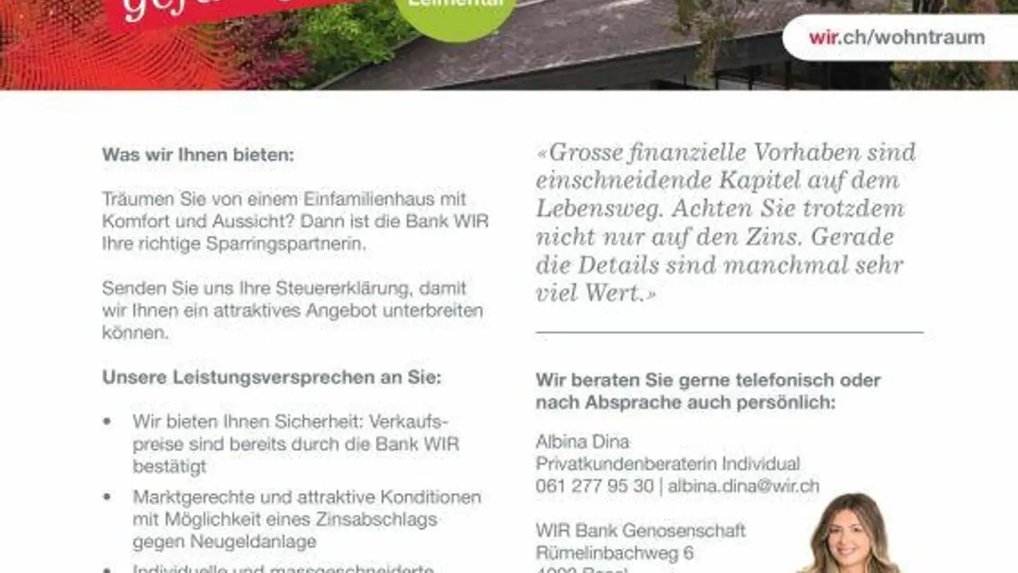 Stepped house for sale - Wiesenstrasse 5, 4104 Oberwil BL - Photo 3