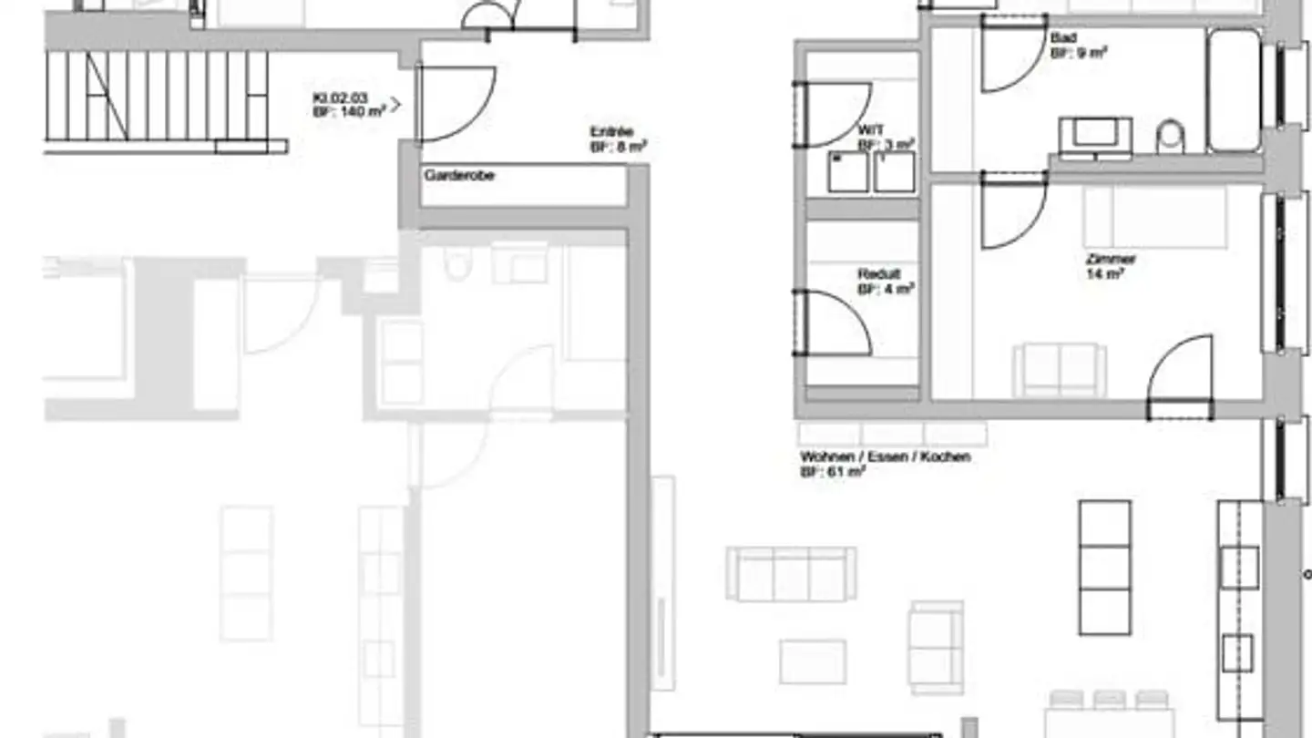 Appartamento in affitto - Äussere Bahnhofstrasse 3, 8854 Siebnen - Photo 3