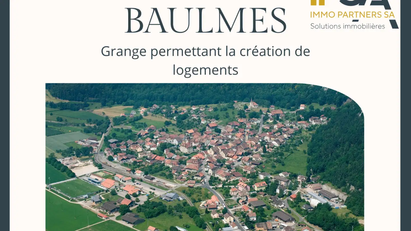 Immeuble résidentiel à vendre - 1446 Baulmes