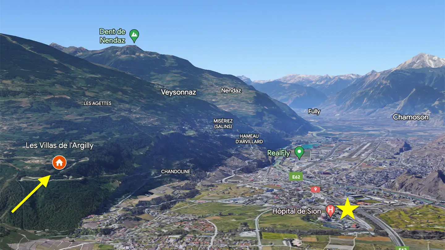 Villa in vendita - Route De Sion 54, 1981 Vex - Photo 2