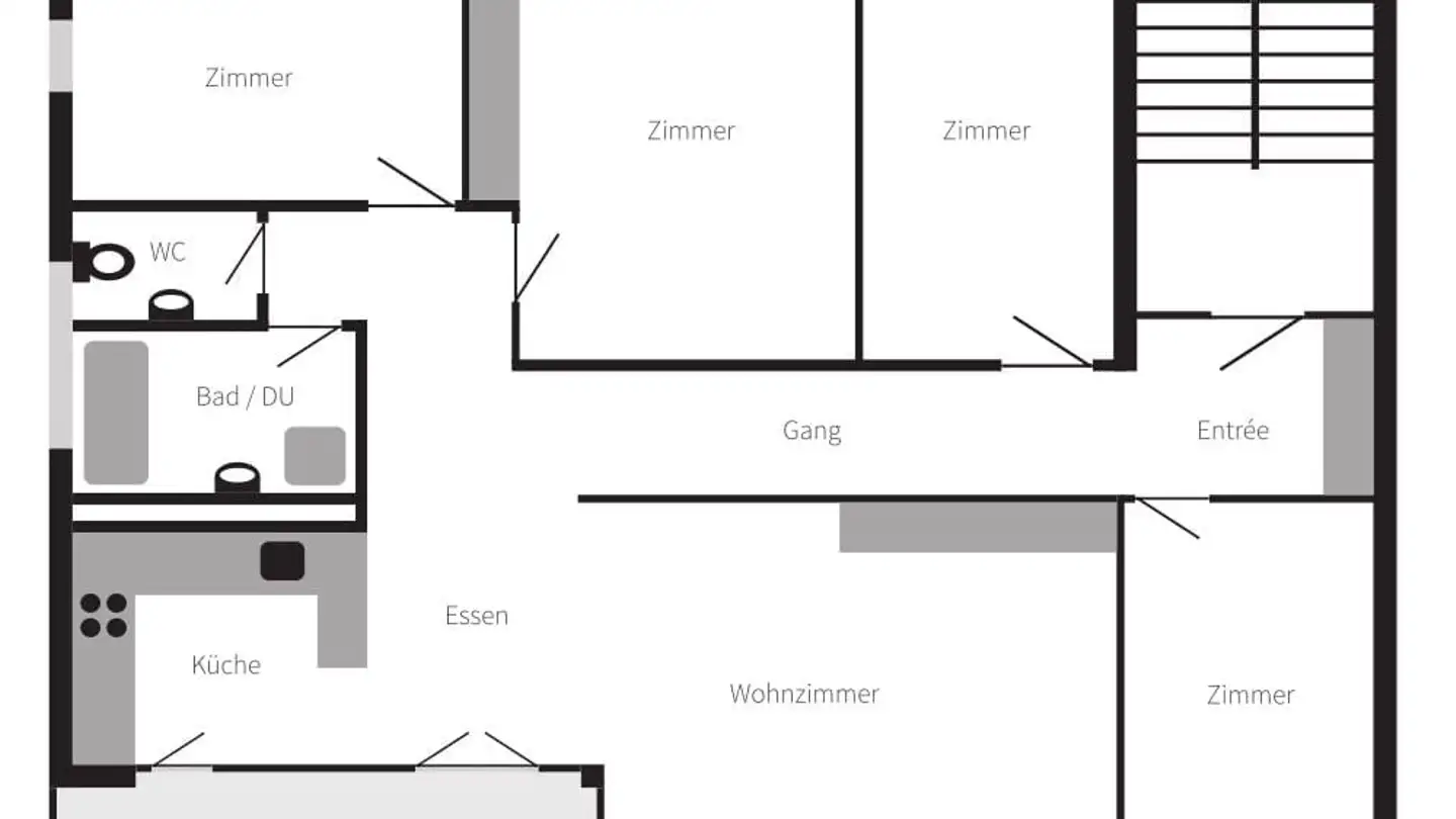 Wohnung mieten - Dachsenerstrasse 23, 8248 Uhwiesen - Foto 4