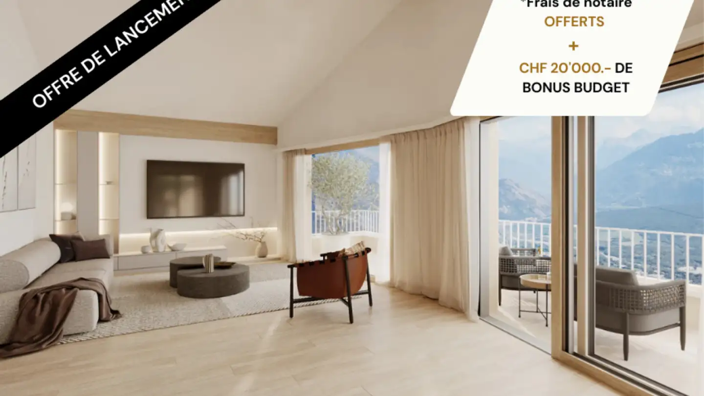 Chalet à vendre - 3974 Mollens VS