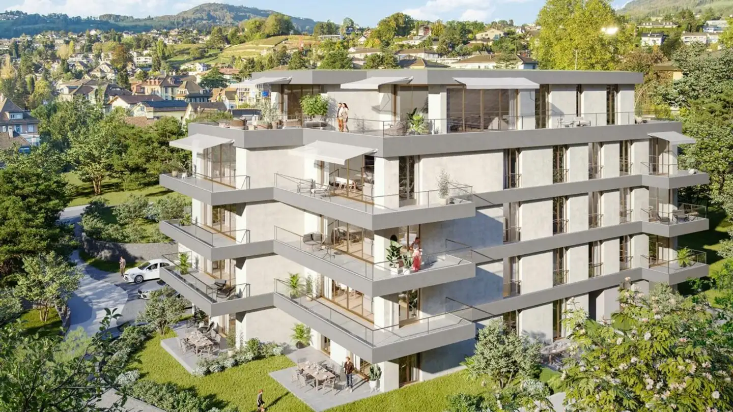 Appartement à louer - Avenue De Bel-Air 80, 1814 La Tour-de-Peilz