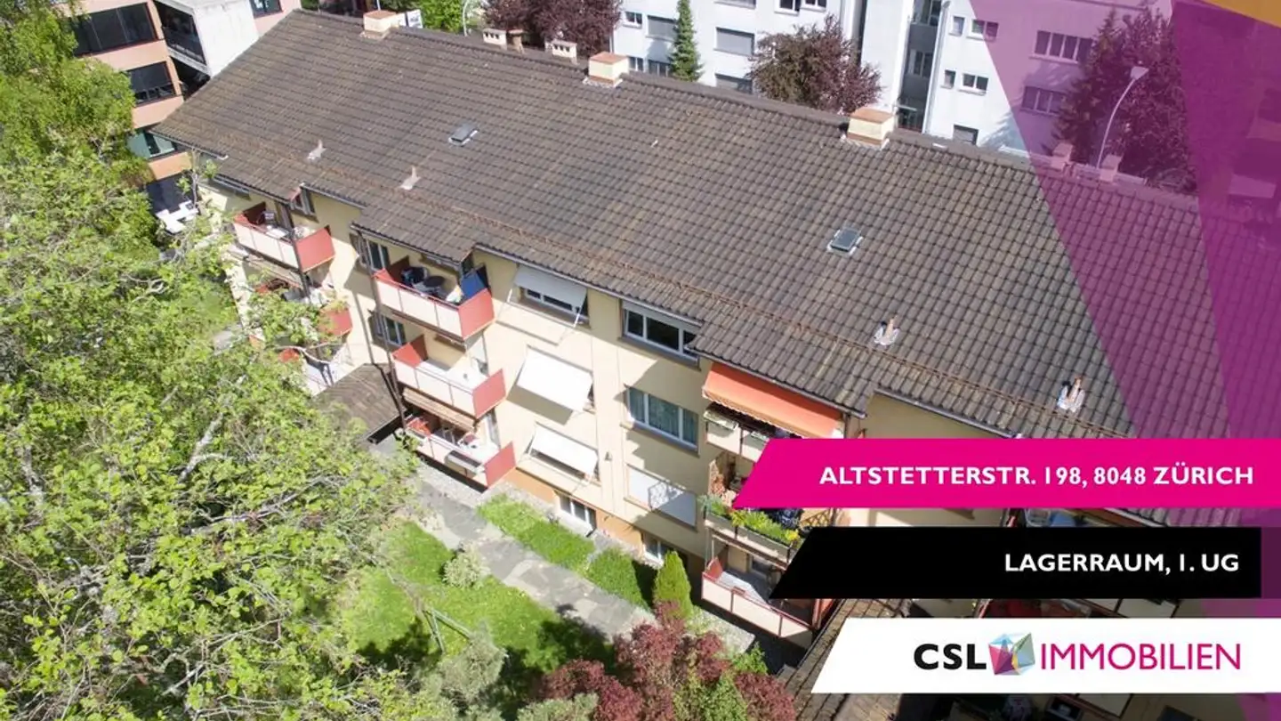Lagerraum mieten - Altstetterstrasse 198, 8048 Zürich