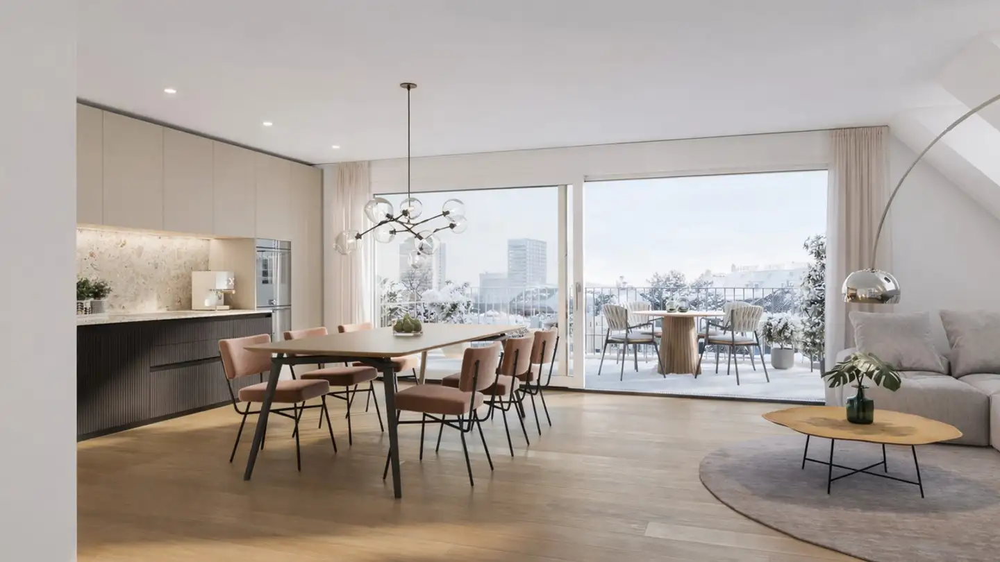 Dachgeschosswohnung kaufen - Grünhaldenstrasse, 8052 Zürich