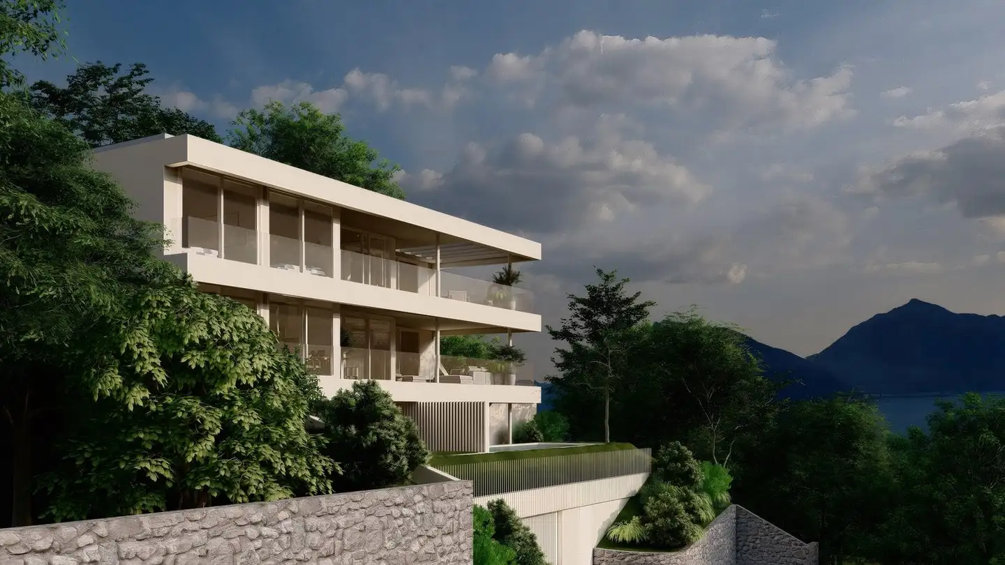 Penthouse for sale - Via Albonago, 6962 Viganello