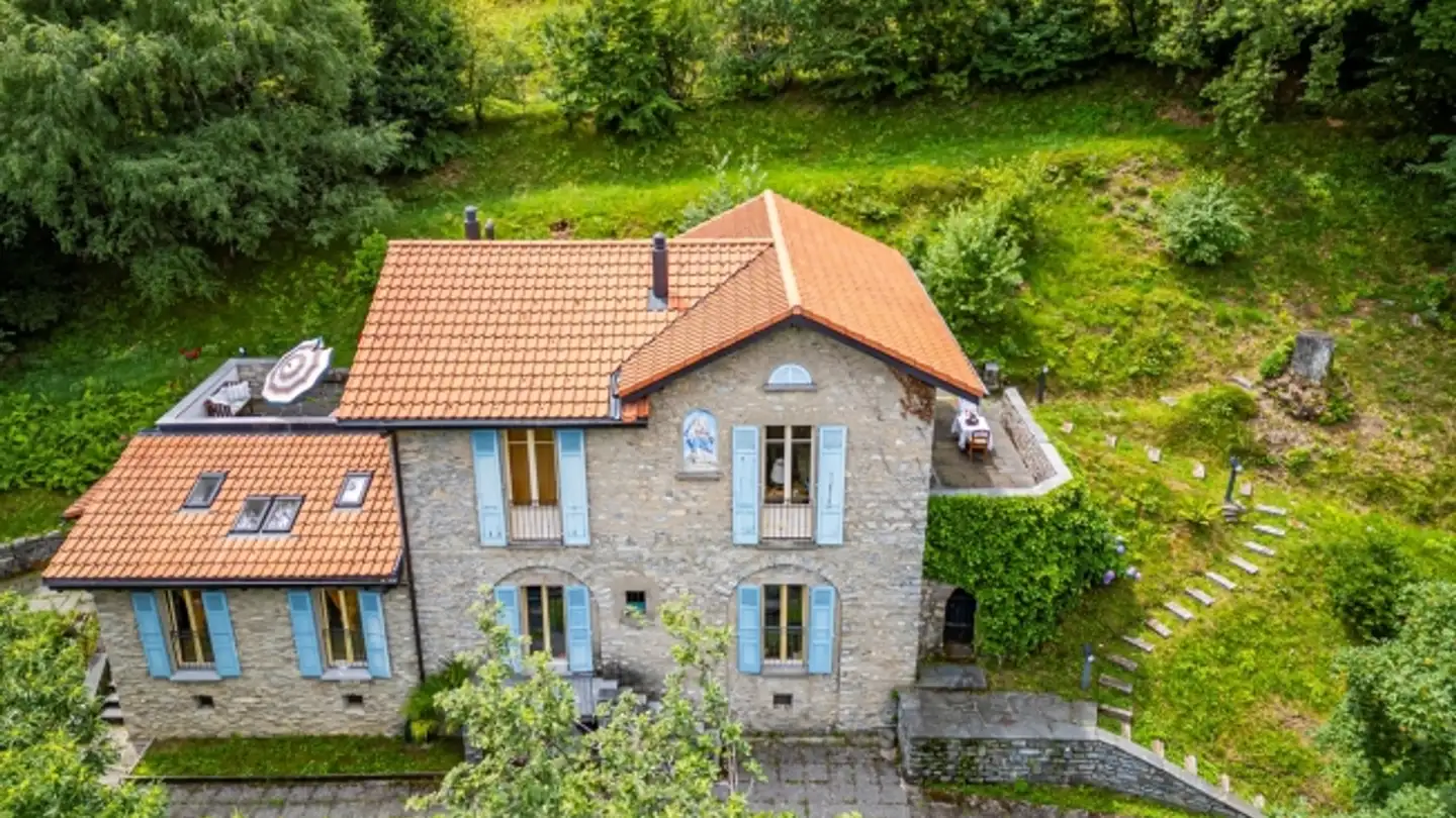 Maison individuelle à vendre - 6979 Brè sopra Lugano