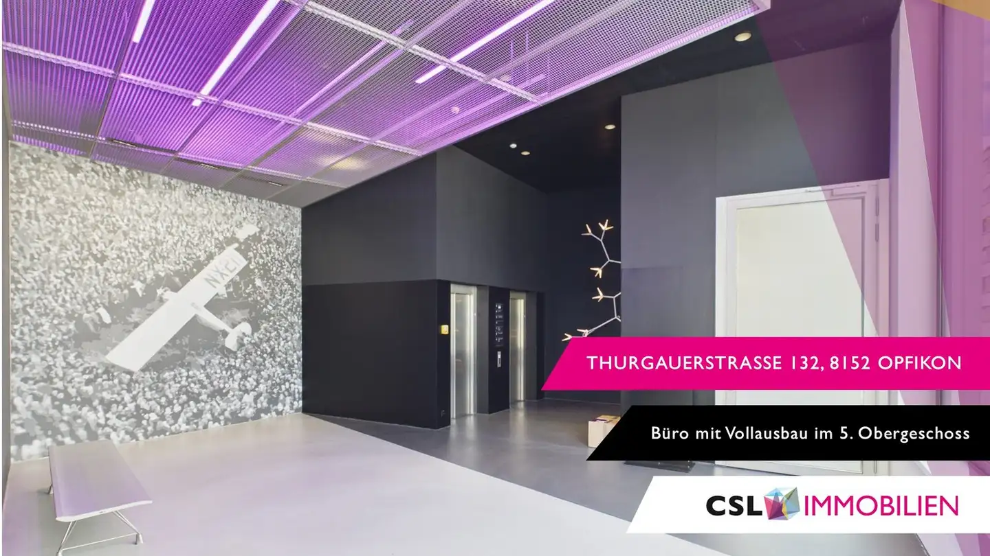 Bürofläche mieten - Thurgauerstrasse 132, 8152 Glattpark (Opfikon)