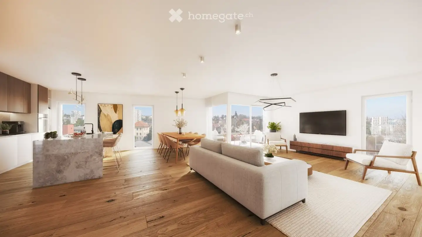 Appartamento in vendita - Route Saint-Nicolas-De-Flüe 10, 1700 Fribourg - Photo 2