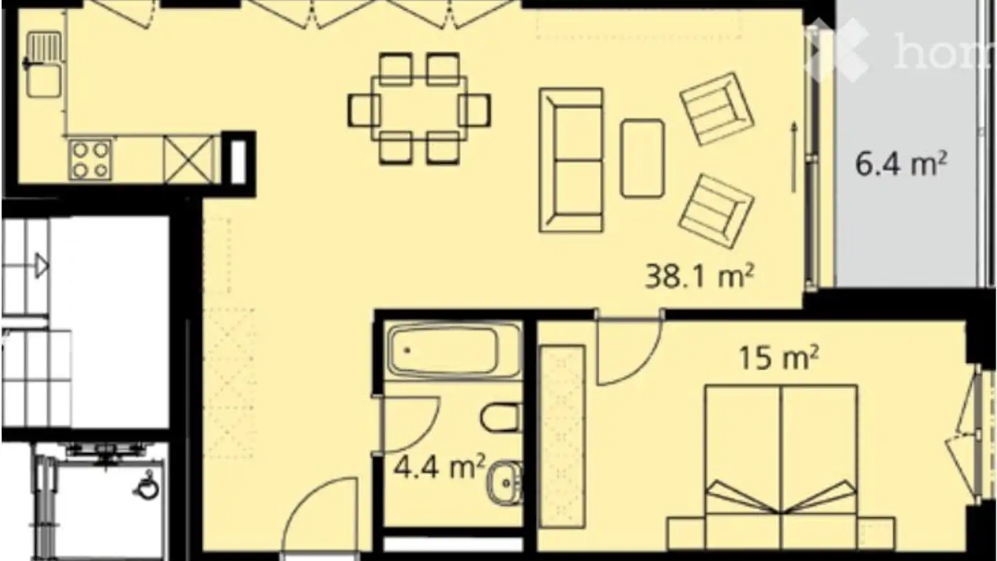 Appartement à louer - Via Carlo Pasta 9c, 6850 Mendrisio - Photo 3