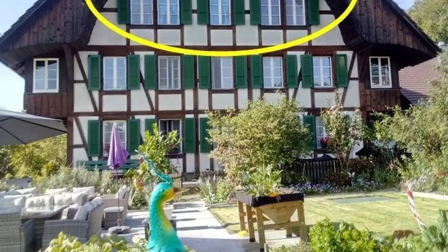Dachgeschosswohnung mieten - Thunstrasse 3, 3112 Allmendingen b. Bern