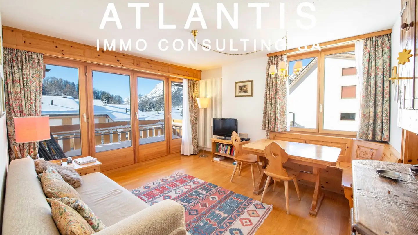 Appartement à louer - 7513 Silvaplana-Surlej