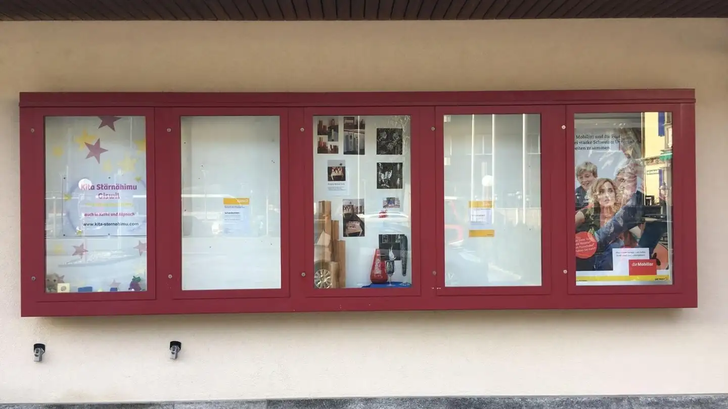 Spazio pubblicitario in affitto - Brünigstrasse 40, 6074 Giswil