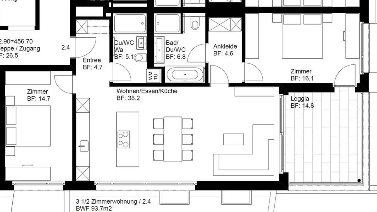 Appartement à louer - Oberzeiherstrasse 26, 5079 Zeihen - Photo 2