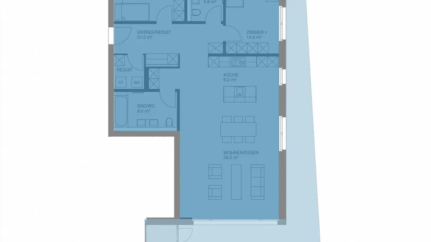 Wohnung mieten - Hitzkircherstrasse 16, 6284 Gelfingen - Foto 3