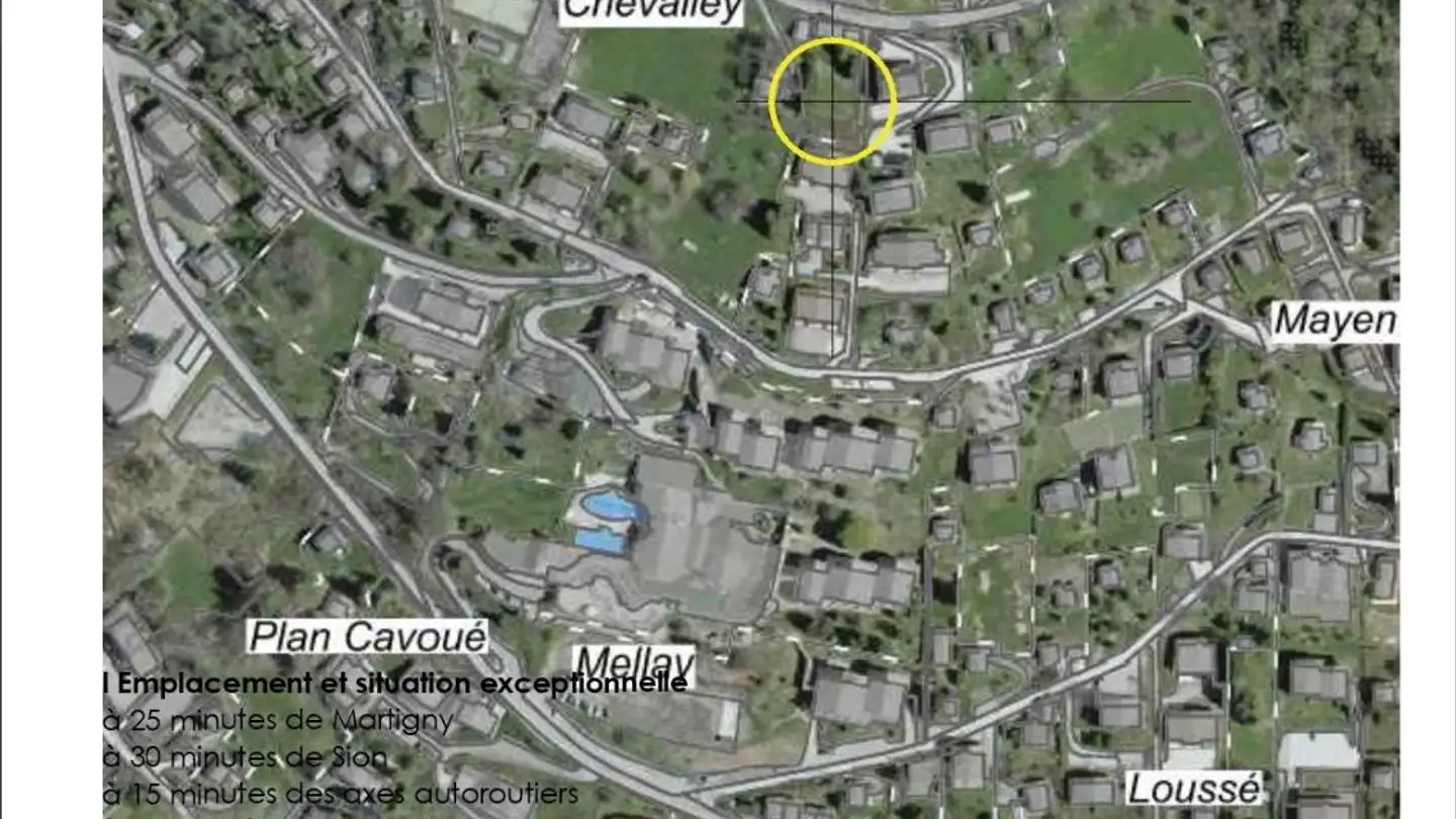 Constructible plot for sale - Route De Chevalley, 1911 Ovronnaz