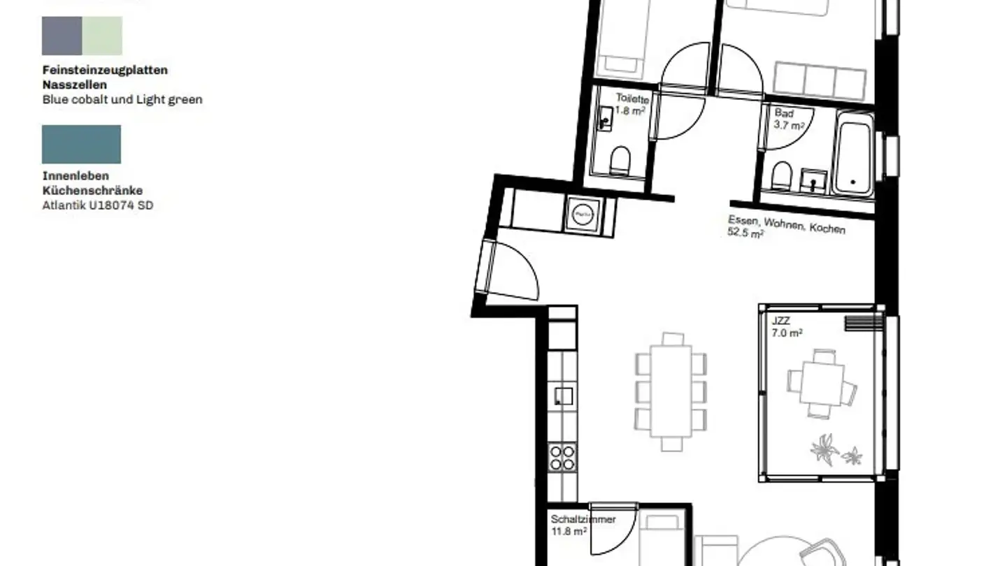 Appartement à louer - Ziegeleiweg 5, 6048 Horw - Photo 2