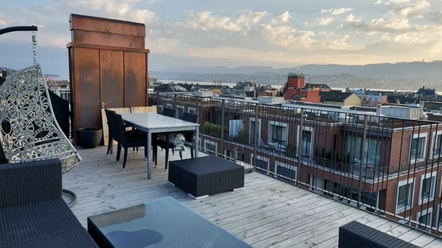 Attic flat for rent - Geranienstrasse 8, 8008 Zürich