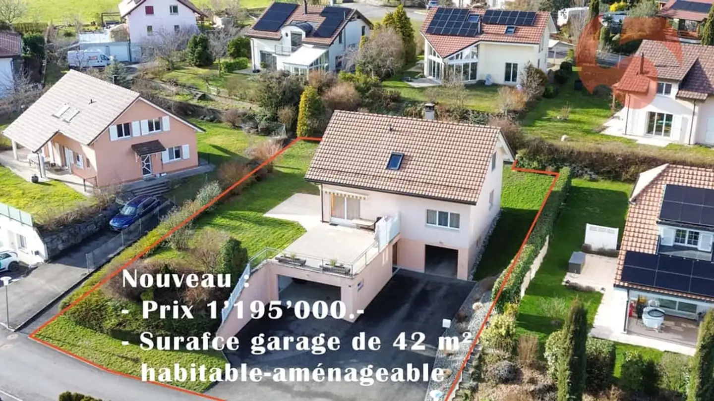Single house for sale - En Chamard, 1442 Montagny-près-Yverdon
