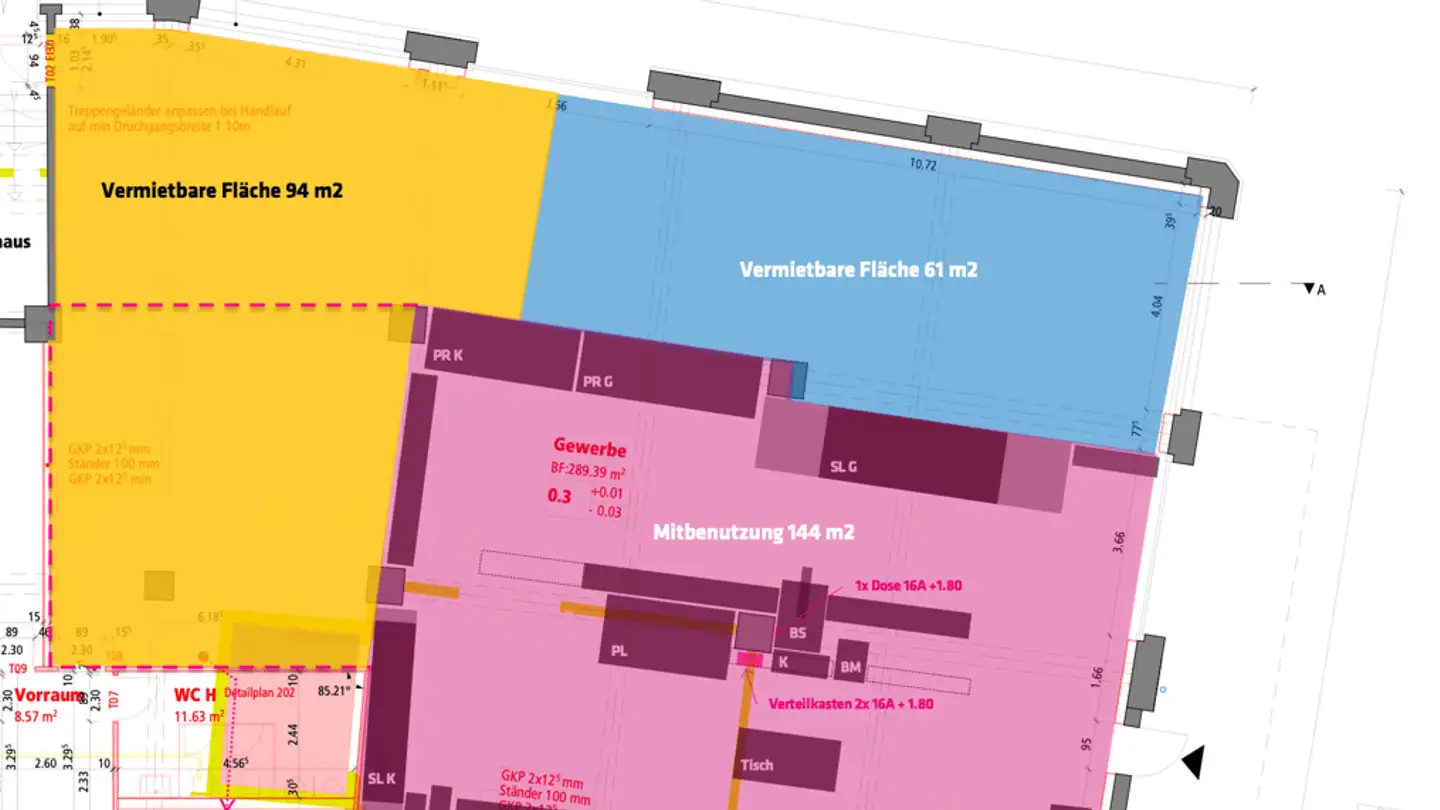 Atelier à louer - Kemptpark 12, 8310 Kemptthal