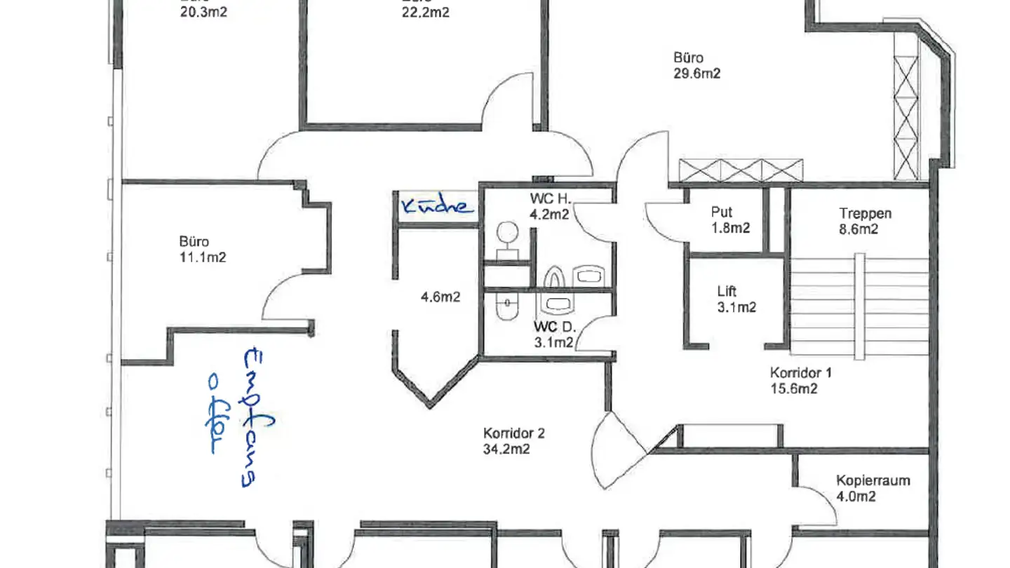 Bürofläche mieten - Florastrasse 49, 8008 Zürich - Foto 3