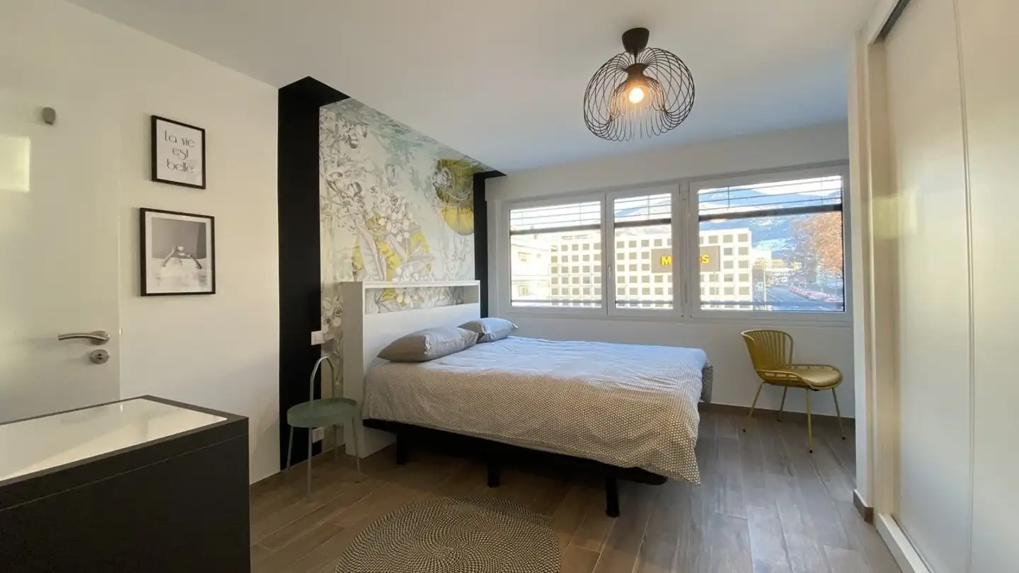 Appartement meublé à louer - Chemin Du Vieux-Canal 1, 1950 Sion