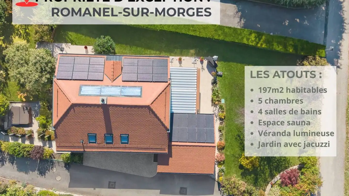 Single house for sale - 1122 Romanel-sur-Morges