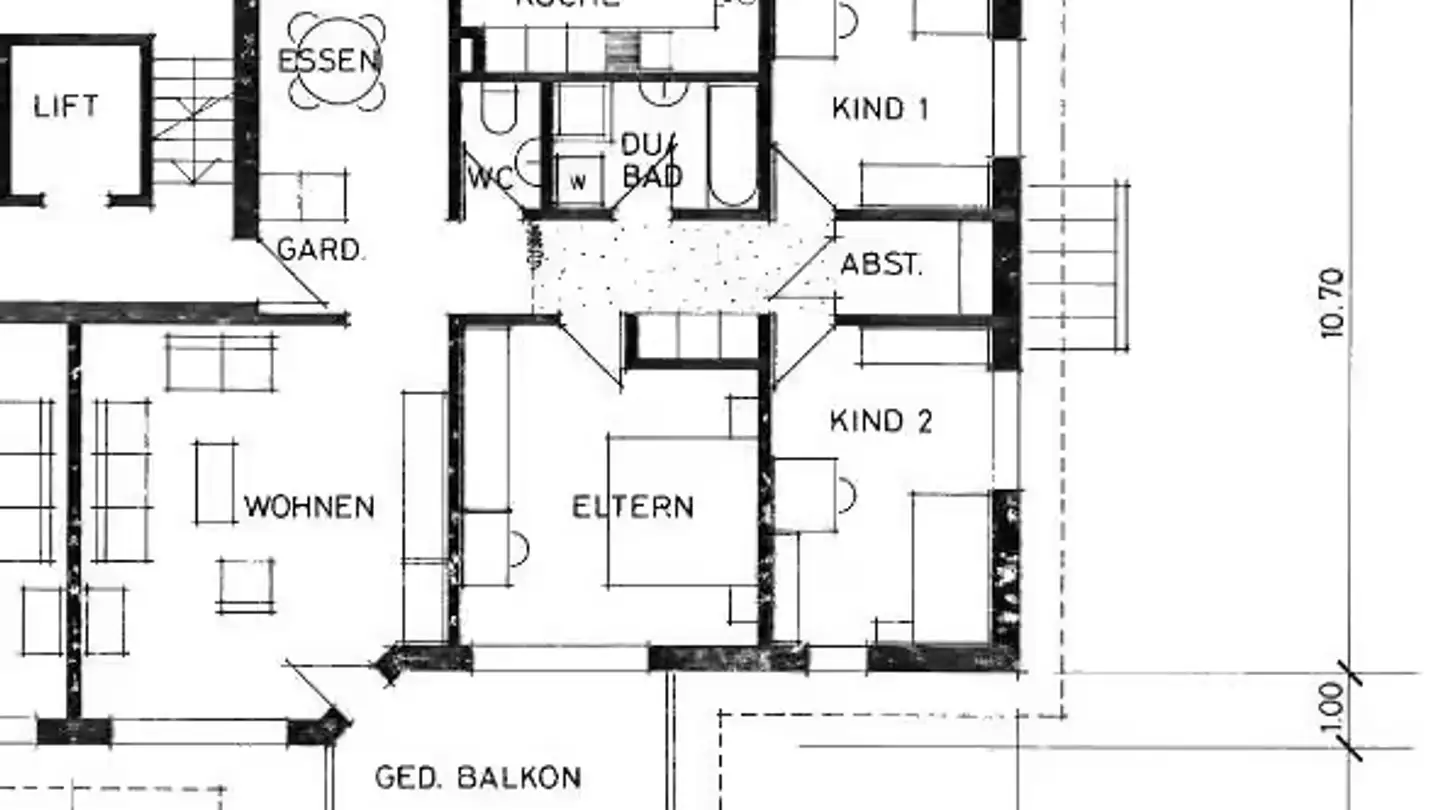 Wohnung mieten - Dorfstrasse 102, 8773 Haslen GL - Foto 2