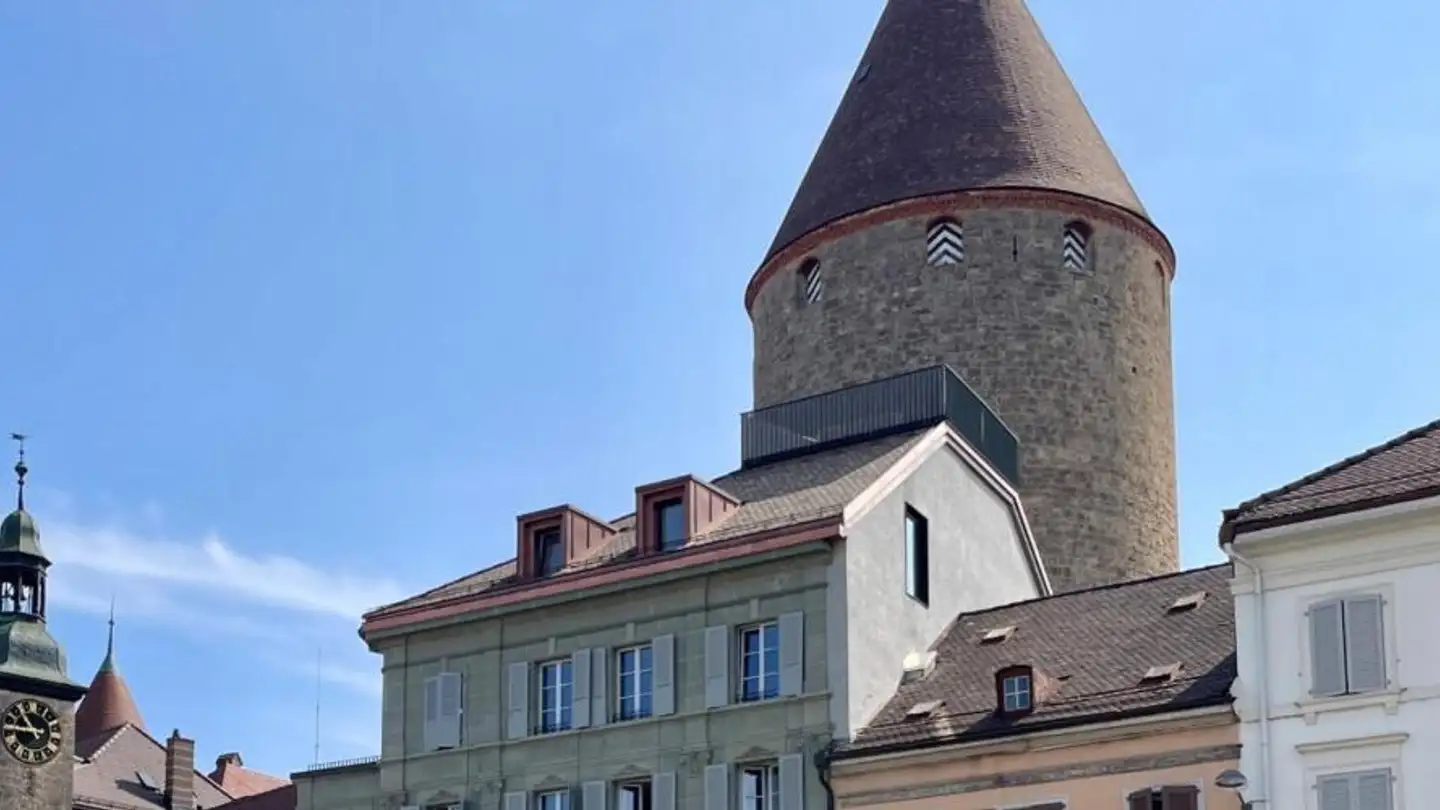Loft à louer - Rue De Gruyères 7, 1630 Bulle