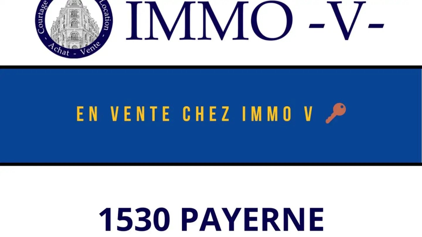 Single house for sale - 1530 Payerne