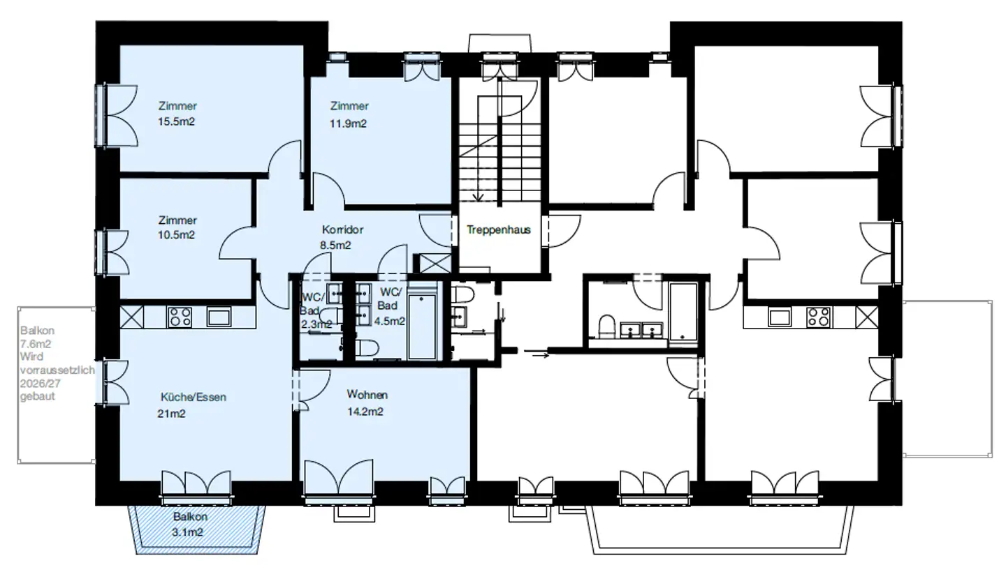 Appartamento in affitto - 8046 Zürich - Foto 3