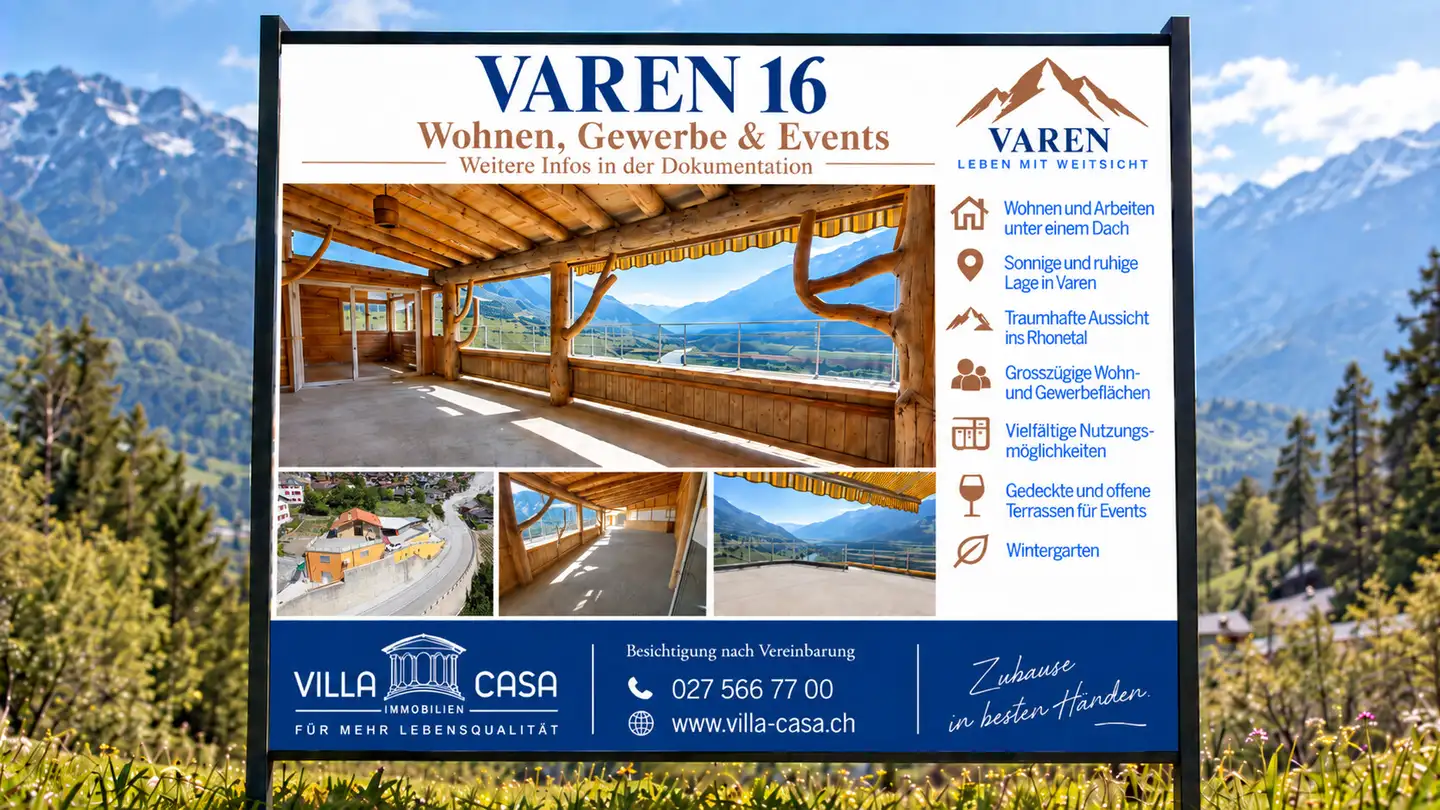 Einfamilienhaus kaufen - Rebbergstrasse 16, 3953 Varen