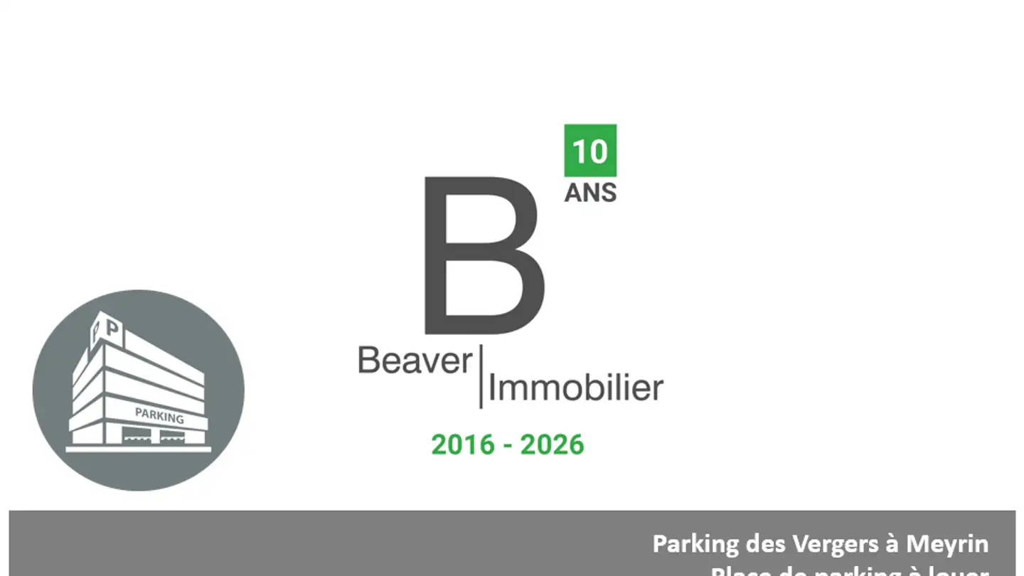 Parcheggio sotterraneo in affitto - Rue Des Arpenteurs 10, 1217 Meyrin