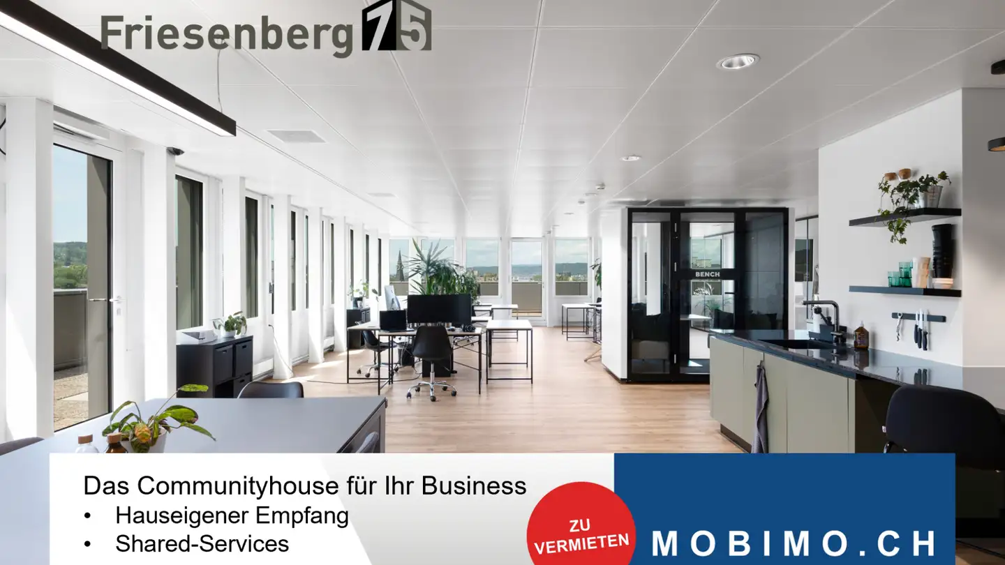 Bureau à louer - Friesenbergstrasse, 8055 Zürich