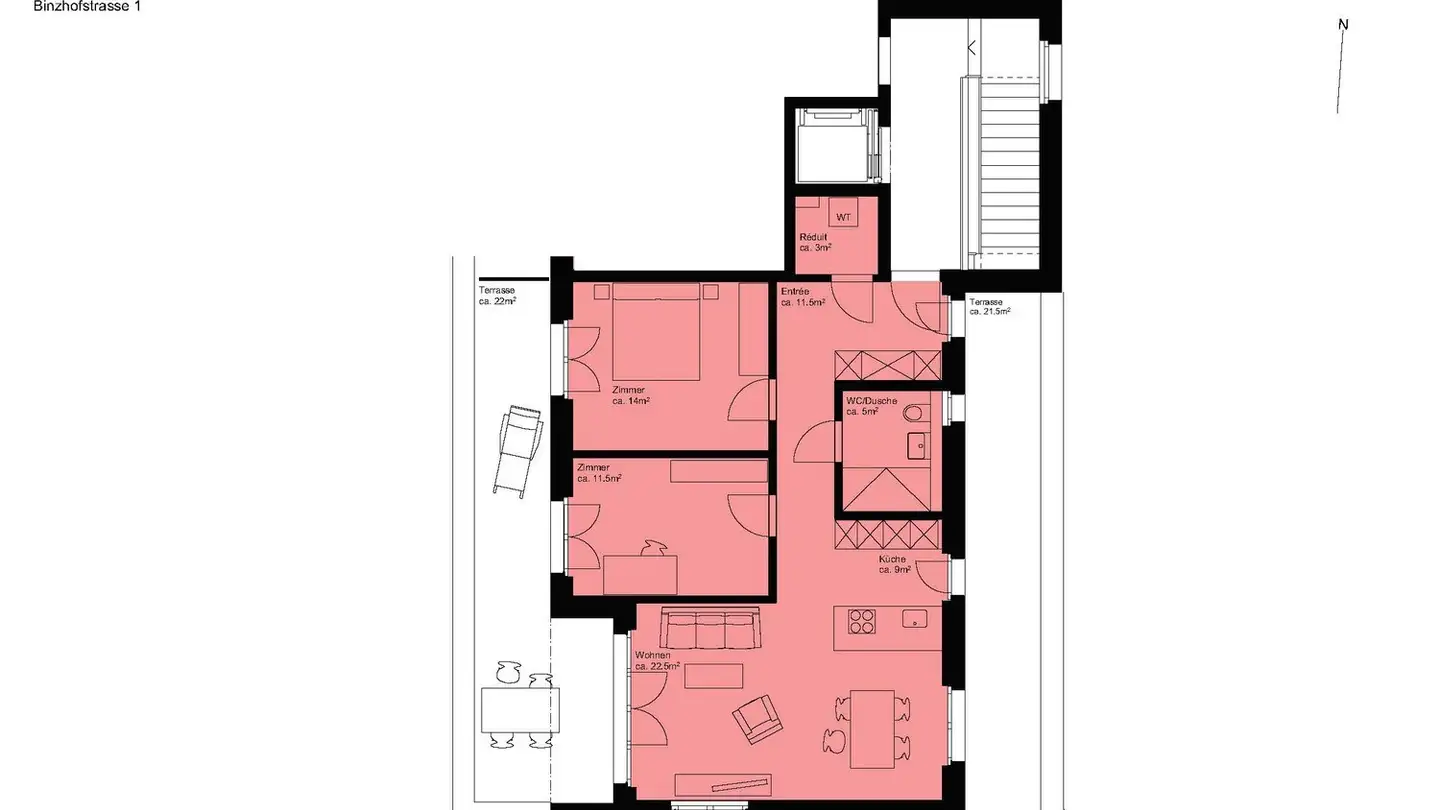 Appartamento in affitto - Binzhofstrasse 1, 8404 Winterthur - Foto 2