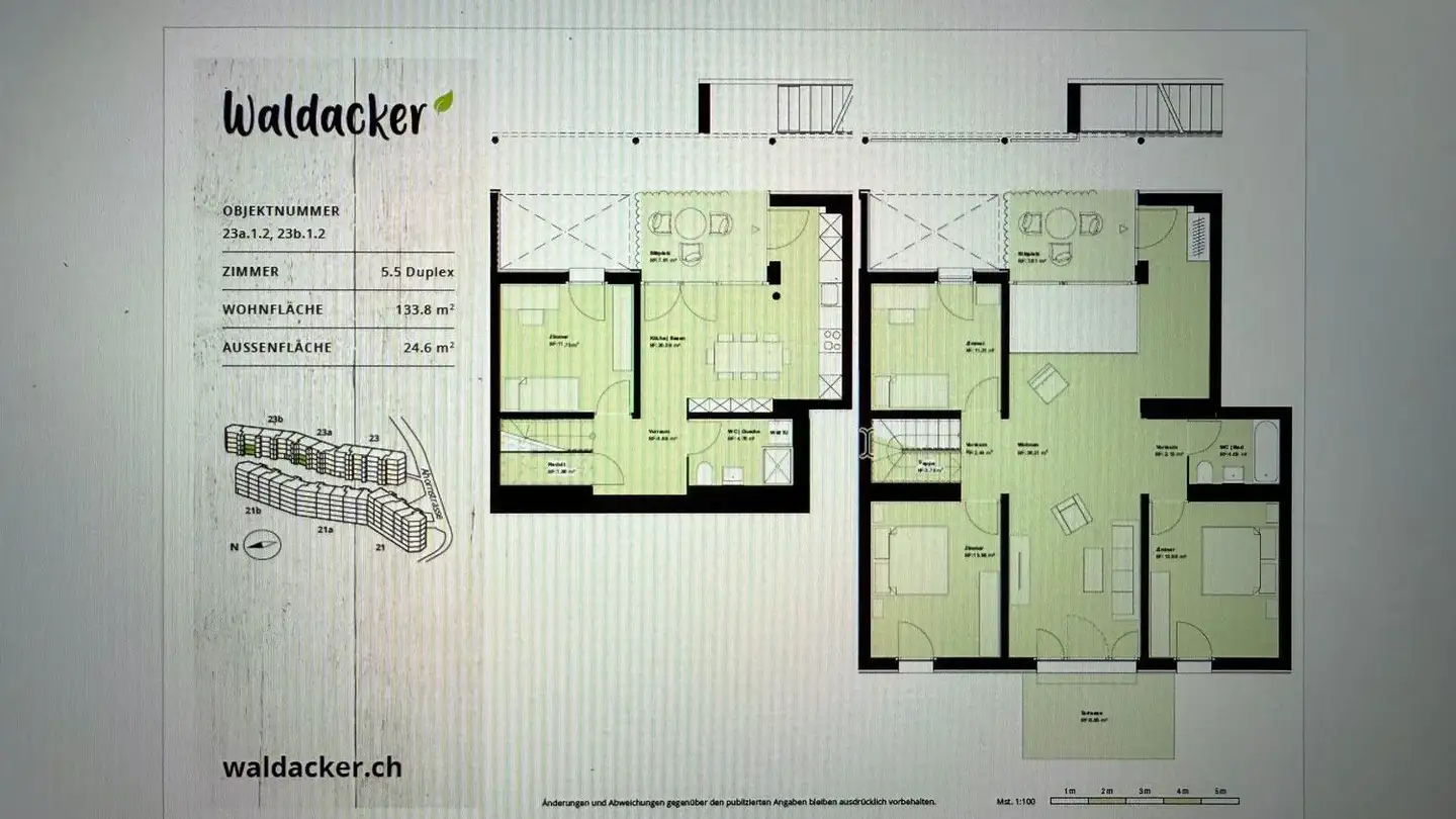 Duplex for rent - Ahornstrasse 23b, 9000 St. Gallen - Photo 2