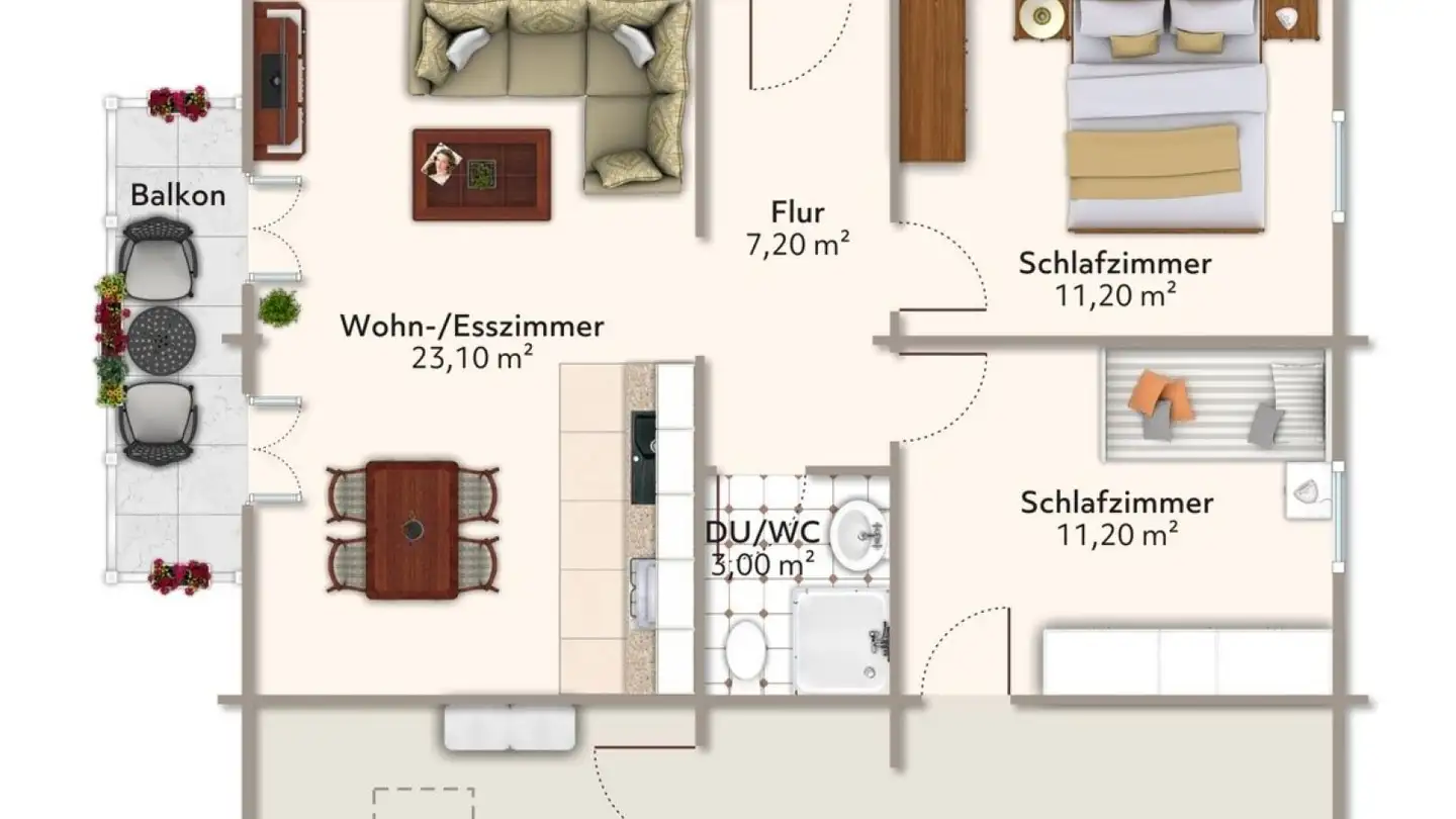 Attico in affitto - Furkastrasse, 3984 Fiesch - Foto 2