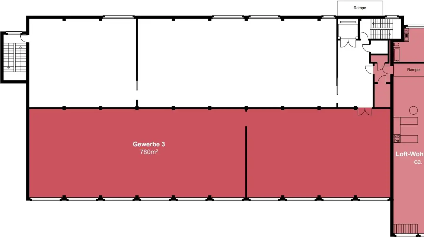 Commercial à louer - Hauptstrasse 33c, 8580 Sommeri - Photo 4